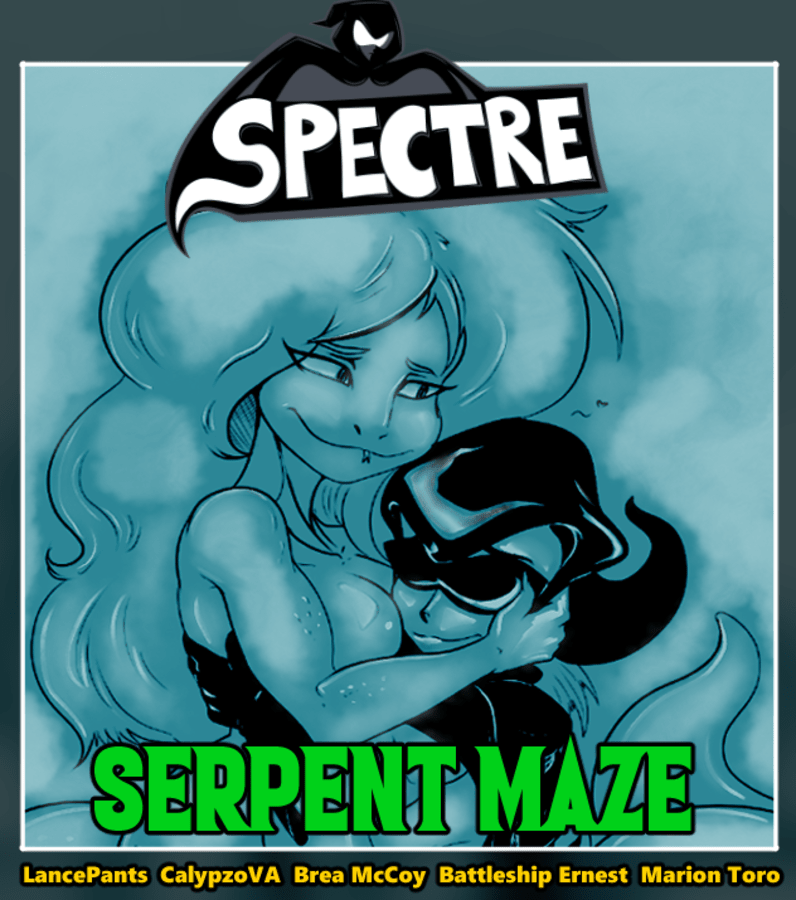 RBComicsGroup's tweet photo. https://t.co/6lb3HrWmCY
PUBLIC RELEASE OF THE REMASTERED "Serpent Maze"! #URSafe #SpectrePOM #stopwubcake #supportjennabun
In isolated darkness, The Spectre confronts a terrifying figure. They called her Madame Anaconda, a freak of nature. But he calls her Annie, a new friend. https://t.co/ngmUtPBRdm