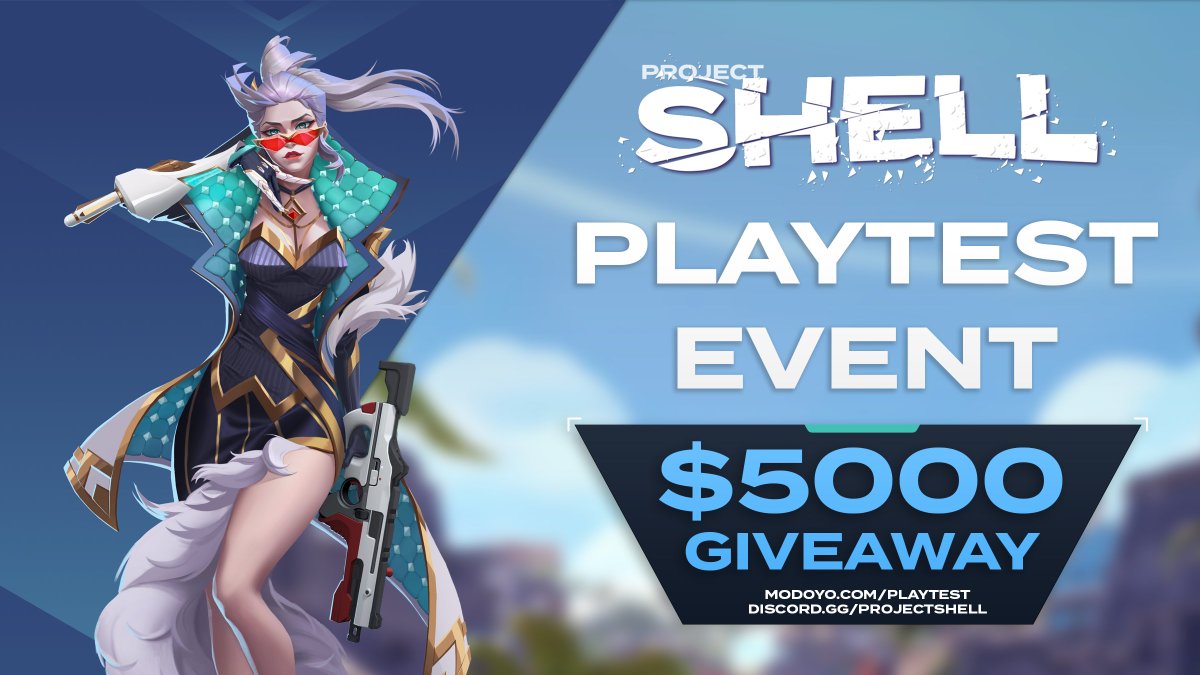 Our Summer Playtest is approaching!
We're hosting a giveaway and challenges with $5000 in total prizes, as a thank you for helping us make the best FPS possible!

Sign up to playtest here:
⚡ modoyo.com/playtest ⚡

T&amp;C: loom.ly/GISwvmI