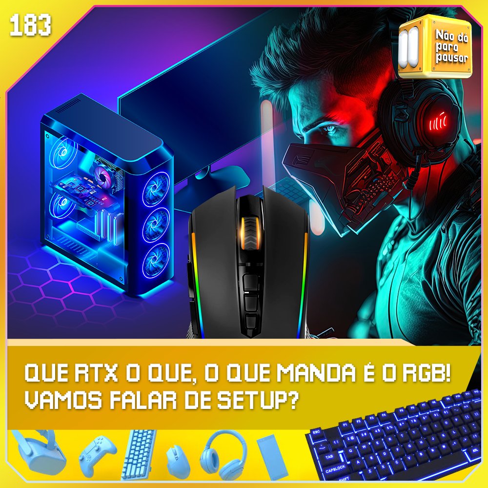 Placa mãe, Nave mãe, Memória ram, computador anfíbio? Pois é pra não passar vergonha, chamamos um time de peso pra falar sobre setups gamers. @eitaViniLima e @nunobianchi (mudou o visual e ficou ainda mais lindo) estão no ep de hoje distribuindo conhecimento!
#setup #setupgamer