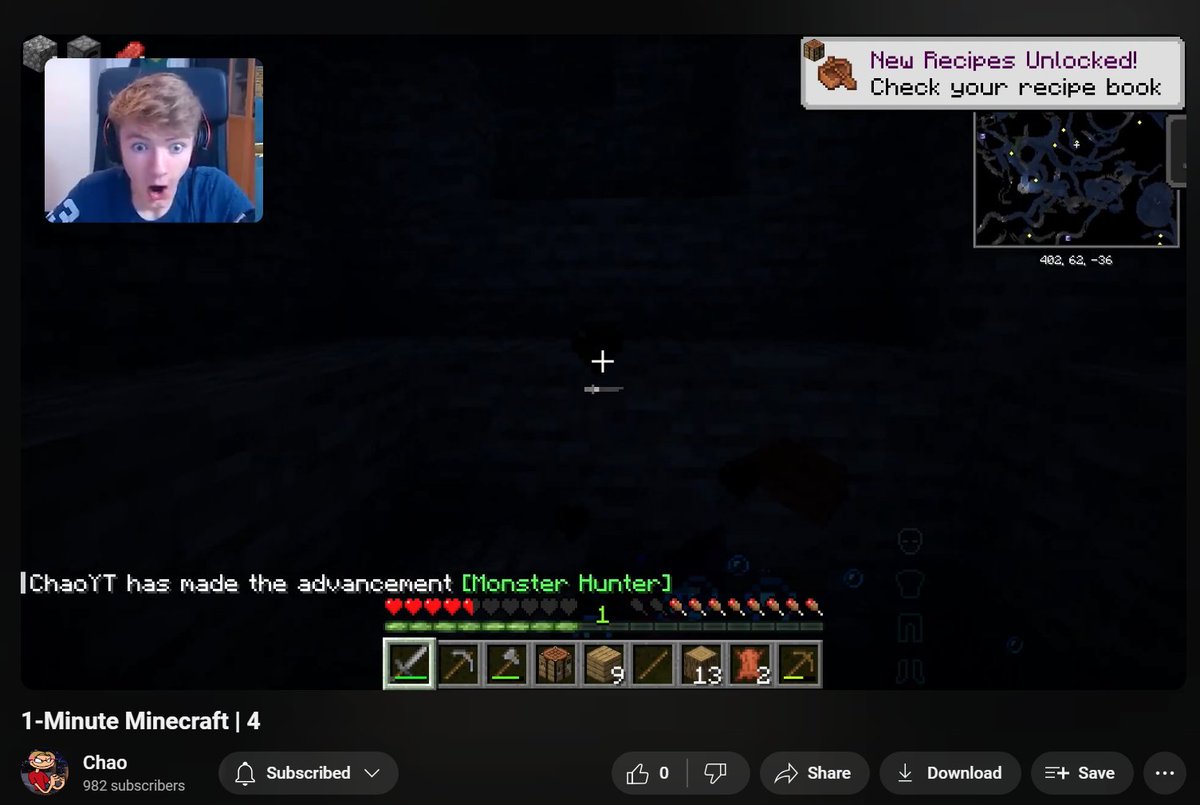 famous youtuber tuned in for @ChaoDaChud's latest video... exciting stuff...
