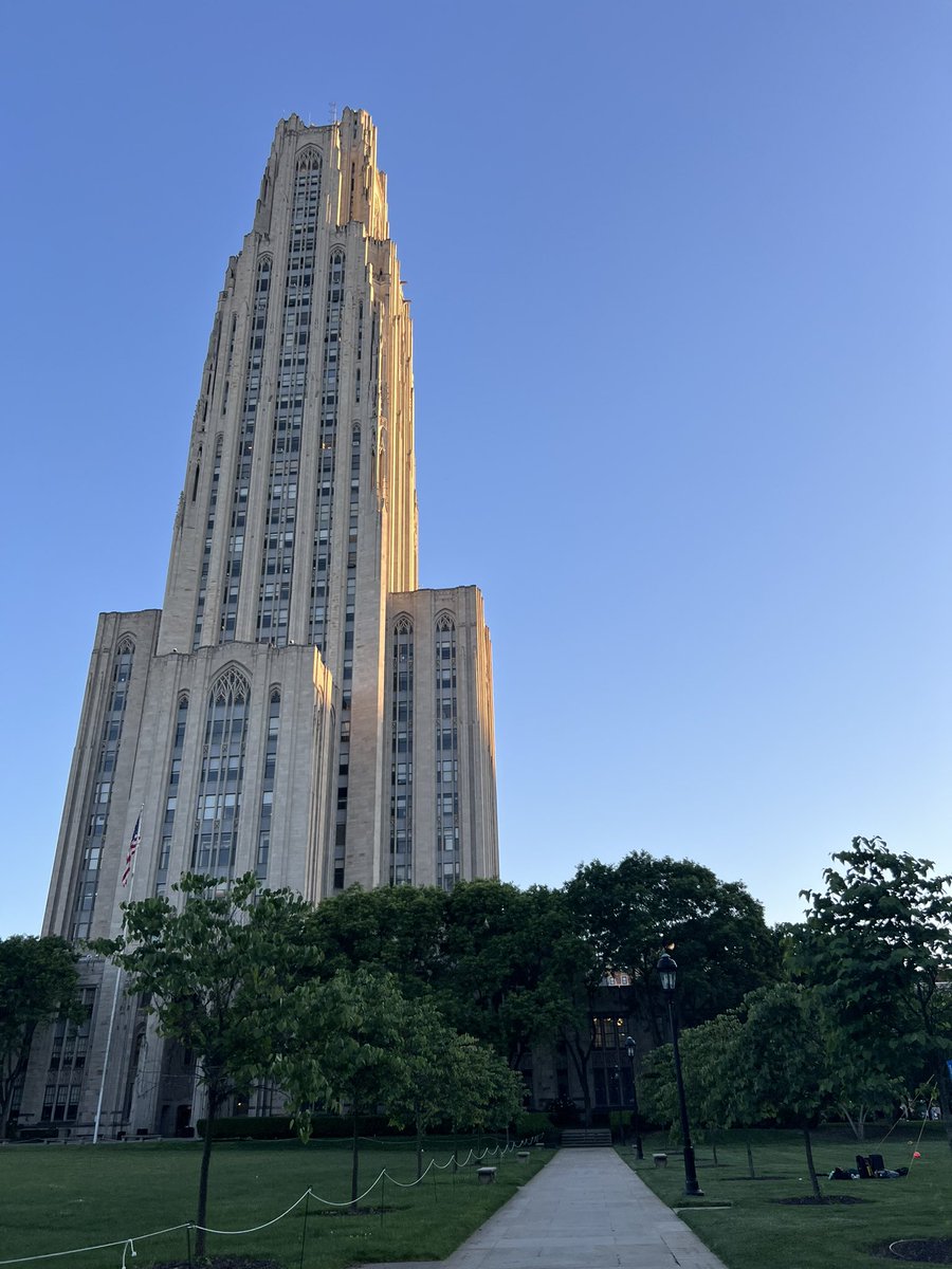 PghHistoryPie's tweet image. Lovely Oakland evening