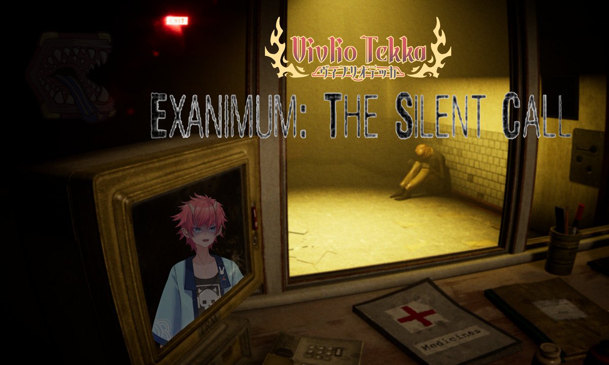 VivlioTekka's tweet photo. This Saturday, 8PM CST, we're playing Exanimum: The Silent Call by @PerspektikGames !
Thank you for the game key! I look forward to being frightened half to death. 😱
#Exanimum #Vtuber #ENVtuber https://t.co/Wsf6wXtvJz