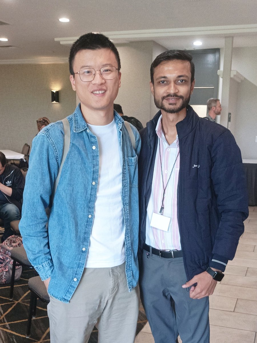 Nikunj Mangukiya (@nikk_mn) on Twitter photo It was exciting to talk about our recent work at #HydroML and finally meet some amazing people in-person... <a href="/ChaopengShen/">Chaopeng Shen</a> <a href="/DapengFeng1/">Dapeng Feng</a>. Your work has been a huge inspiration for me.
Thanks <a href="/PNNLab/">Pacific Northwest National Laboratory</a> for nicely organising the symposium.
<a href="/AshutoshHydro/">Dr. Ashutosh Sharma</a> <a href="/iitroorkee/">IIT Roorkee</a> <a href="/hydrology_IITR/">Hydrology Department, IIT Roorkee</a> It was exciting to talk about our recent work at #HydroML and finally meet some amazing people in-person... <a href="/ChaopengShen/">Chaopeng Shen</a> <a href="/DapengFeng1/">Dapeng Feng</a>. Your work has been a huge inspiration for me.
Thanks <a href="/PNNLab/">Pacific Northwest National Laboratory</a> for nicely organising the symposium.
<a href="/AshutoshHydro/">Dr. Ashutosh Sharma</a> <a href="/iitroorkee/">IIT Roorkee</a> <a href="/hydrology_IITR/">Hydrology Department, IIT Roorkee</a>