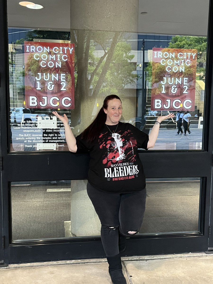 IssaKosova's tweet photo. We’re ready for Comicon me and my friend !!👀👀😍 @Crazy4MrSmith  see you tomorrow @andyblack  we can’t wait to share this cool first time Birmingham, Alabama experience hangin with our FAV at Comicon  !!  @GhostWhoHaunts https://t.co/4U2d4n9N6Z