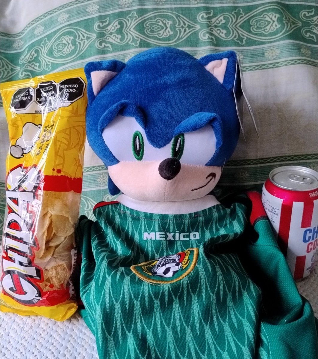 Mi Santiago P3, Ya preparándose para ver México 🇲🇽💚🤍❤️✊🏻✨ Vs Bolivia 🇧🇴❤️💛💚✨ , Ya tiene la botanita para ver el partido ⚽ Vamos Méxicoooooooooooooo 💚🤍❤️✨ 

#SeleccionMexicana #SonicTheHedgehog #Sonic  #VamosTodos #Mexico