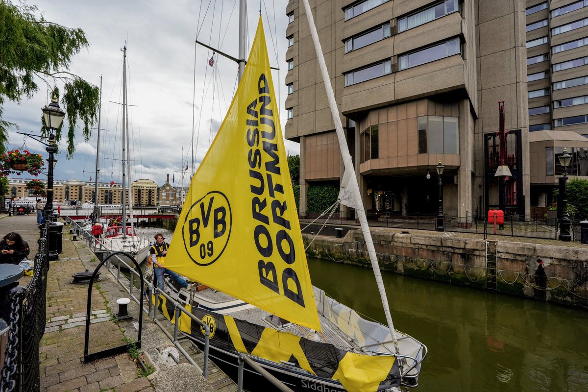 Londra’ya Şampiyonlar Ligi Finaline yelkenli tekne ile gitmek. — Keyifli ⛵️#UCL