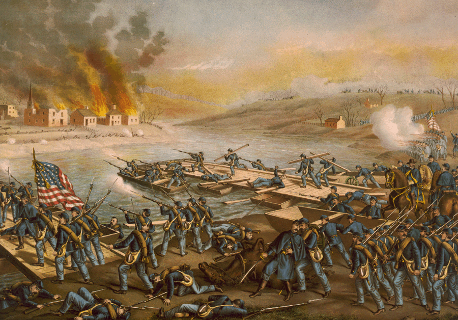 LA BATALLA DE FREDERICKSBURG

La Batalla de Fredericksburg, que tuvo lugar en y alrededor de Fredericksburg  (Virginia), del 11 al 15 de diciembre de 1862, entre el Ejército del Norte de  Virginia del general confederado Robert E. Lee y el Ejército del Potomac  comandado por el