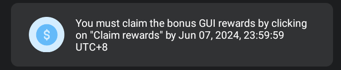 nhbduy75's tweet photo. I just claimed my GUI rewards on Jambo!!!
#JamboxGUI @JamboTechnology @guiinuonaptos 

If you want to earn crypto rewards and points get the JamboApp here - https://t.co/D73b5H742G https://t.co/3njQXEIBun