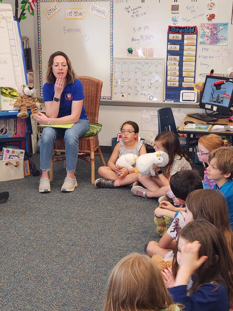 Special counselor visit from OSE 🧡