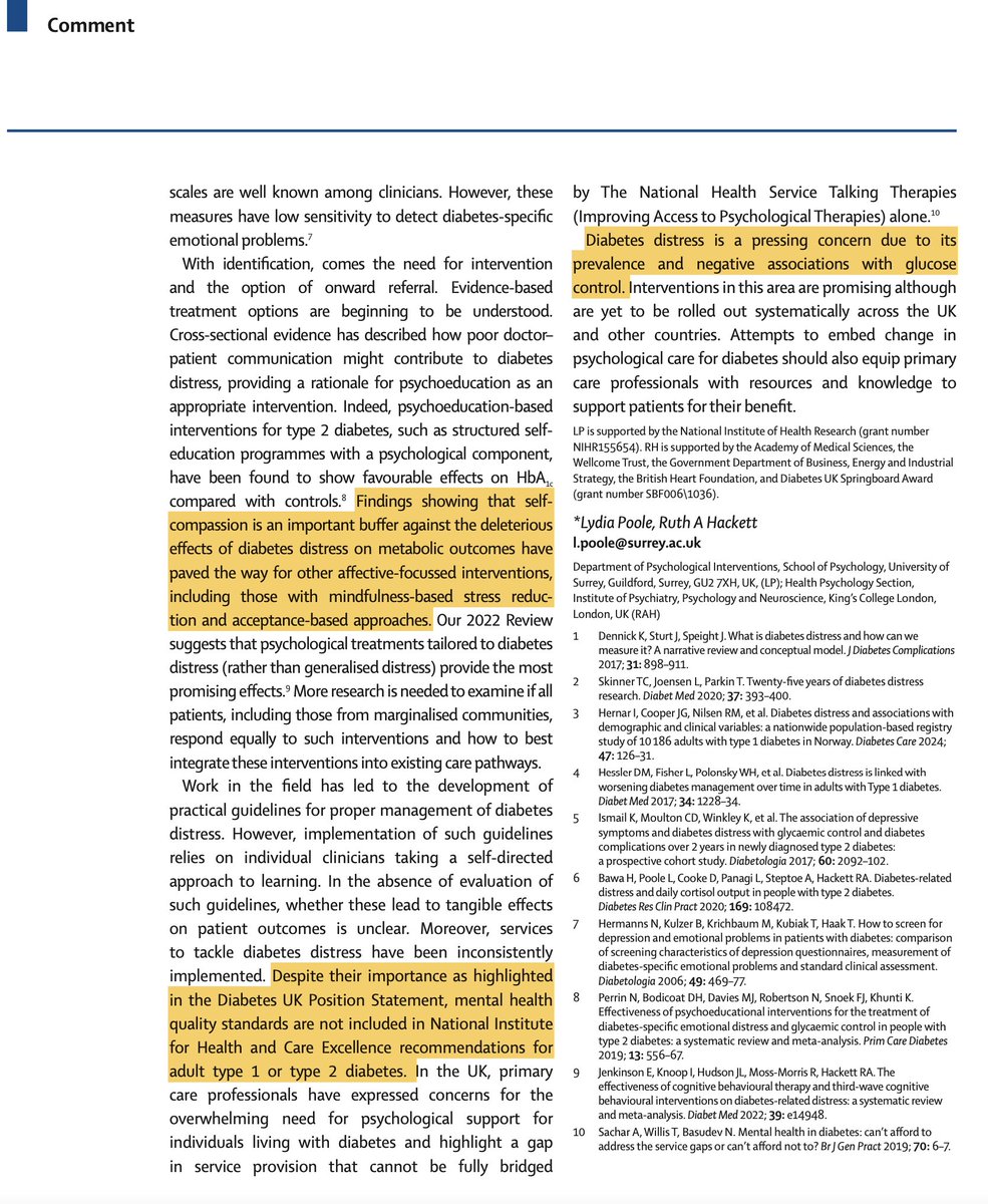 Giuseppe Maltese (@docmaltese) on Twitter photo Diabetes distress - the emotional effect of living with diabetes.
via <a href="/TheLancetEndo/">The Lancet Diabetes & Endocrinology</a>
doi.org/10.1016/S2213-…
<a href="/scivier_martin/">Martin Scivier</a> <a href="/RenzaS/">Renza / Diabetogenic</a> Diabetes distress - the emotional effect of living with diabetes.
via <a href="/TheLancetEndo/">The Lancet Diabetes & Endocrinology</a>
doi.org/10.1016/S2213-…
<a href="/scivier_martin/">Martin Scivier</a> <a href="/RenzaS/">Renza / Diabetogenic</a>