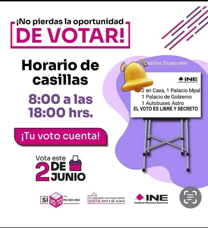 Las casillas especiales son para las personas que no están en su ciudad o Estado. Solamente hay mil boletas y se acaban rápido. 

#SalYVota