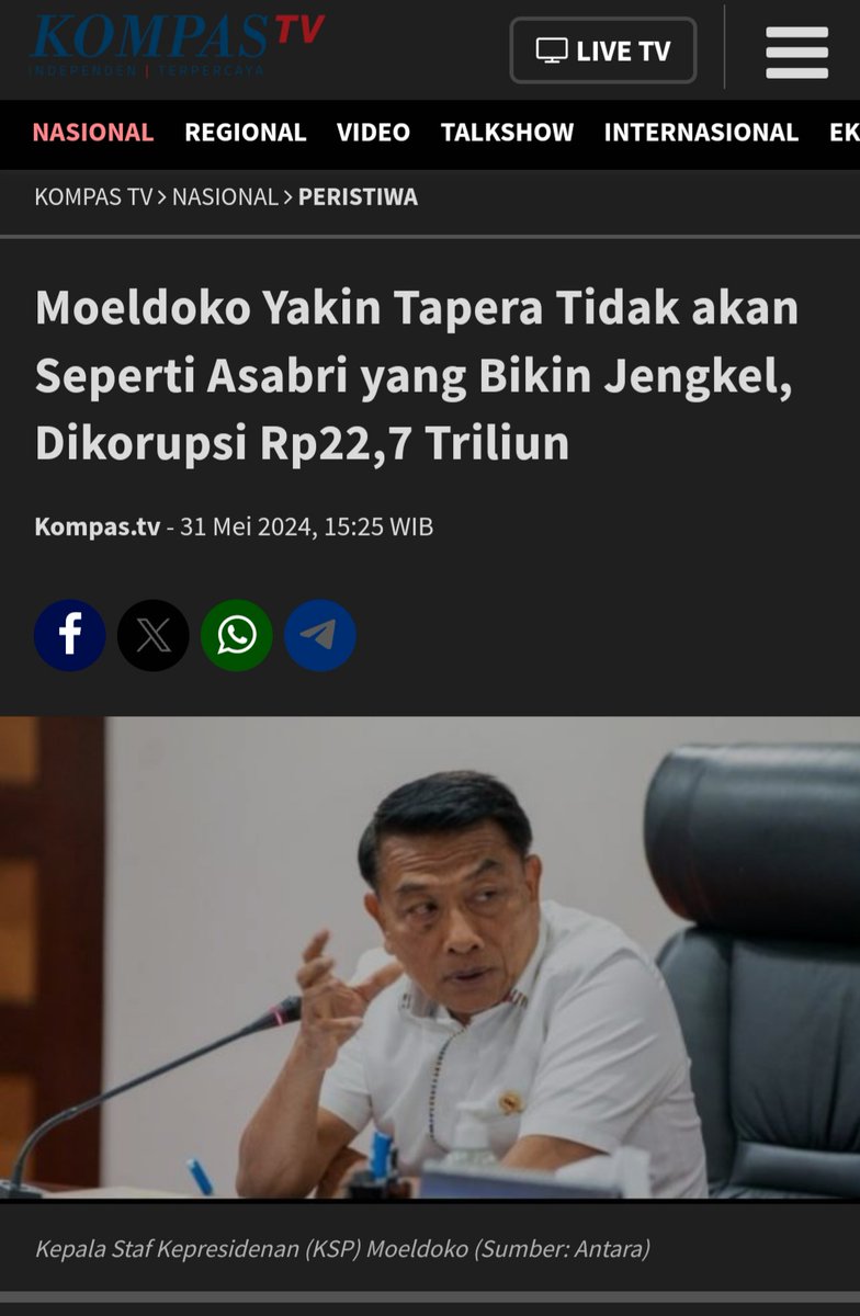 Hahhahaha..ini Indonesia Pak, Ga Korupsi,Ga Asyik😁