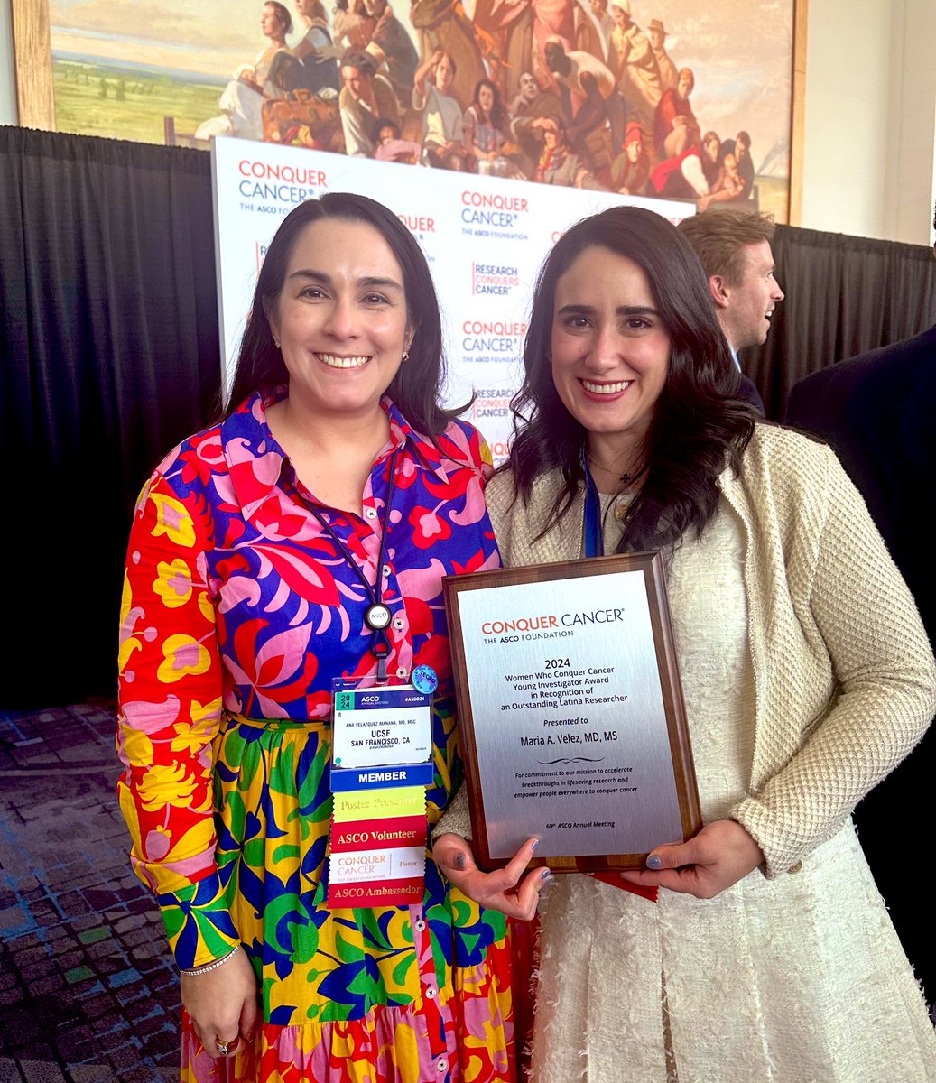 Maria Antonia Vélez (@momavelez11) on Twitter photo Thank you <a href="/NarjustFlorezMD/">Narjust Florez, MD, FASCO</a> and <a href="/RodriguezGIMD/">Gladys Rodriguez,MD, FASCO</a> for believing in me and my project! 🌟 So proud to have received the #YIA for Outstanding Latina Researcher. Grateful for my mentor Eddie Garon and near-peer mentor <a href="/AnaVManana/">Ana I. Velázquez Mañana, MD, MSc, FASCO</a>. #ASCO24 #latina Thank you <a href="/NarjustFlorezMD/">Narjust Florez, MD, FASCO</a> and <a href="/RodriguezGIMD/">Gladys Rodriguez,MD, FASCO</a> for believing in me and my project! 🌟 So proud to have received the #YIA for Outstanding Latina Researcher. Grateful for my mentor Eddie Garon and near-peer mentor <a href="/AnaVManana/">Ana I. Velázquez Mañana, MD, MSc, FASCO</a>. #ASCO24 #latina