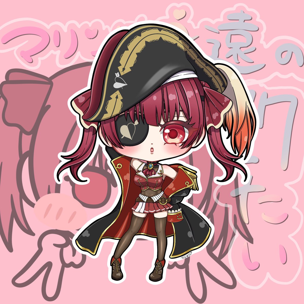 CheRun124's tweet photo. #マリン船長 
永遠♾️の17たい💗

#宝鐘マリン #ホロライブ
 #イラスト https://t.co/AYLvybkBBH