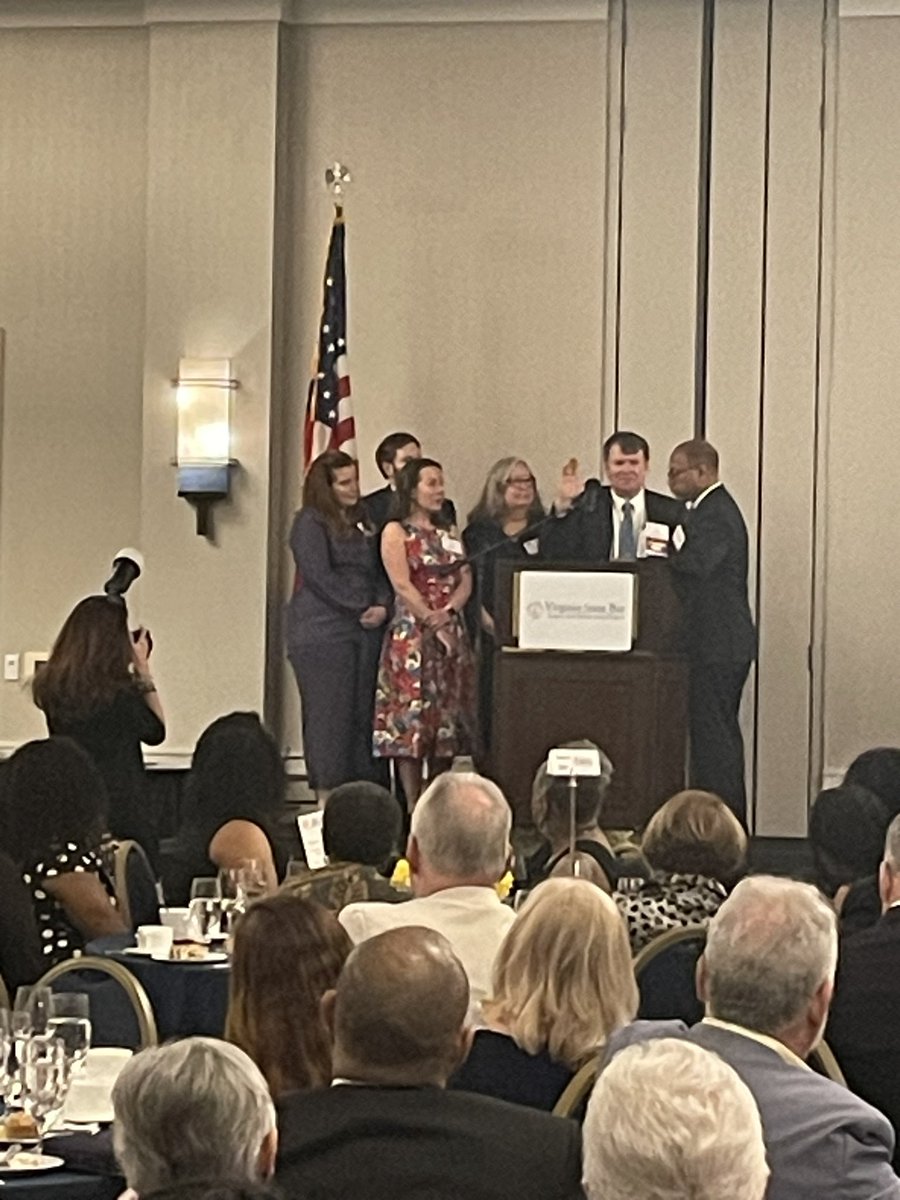 vsbdc's tweet photo. Congratulations to new @VAStateBar President Michael York! We look forward to working with you! #vsbannualmeeting https://t.co/BQFz97S7et