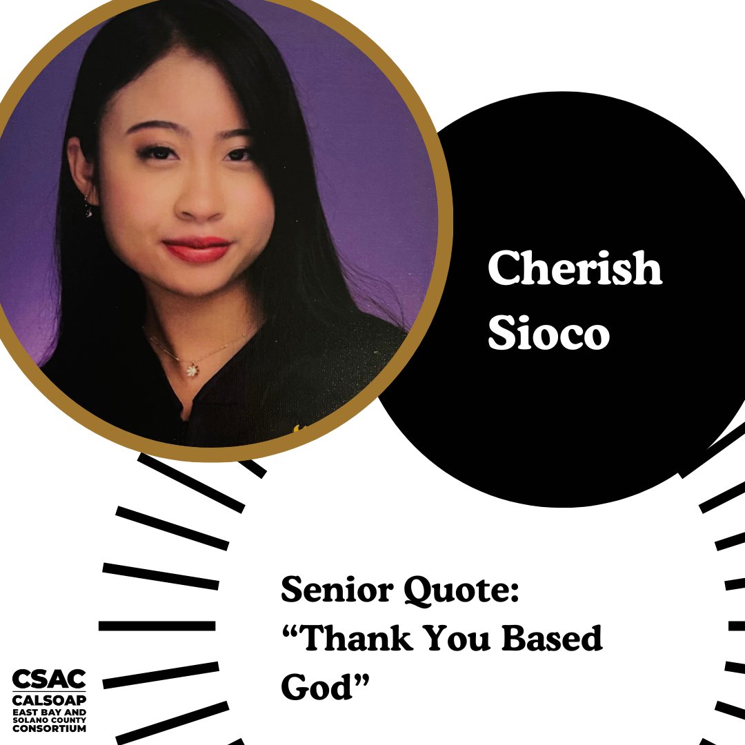 Congratulations and good luck to all our graduating seniors! Take a look at our senior spotlights for Castlemont High School and Jesse Bethel High School and see what our students have to say about their experiences. #ebscc #ebc #csac #seniorspotlight