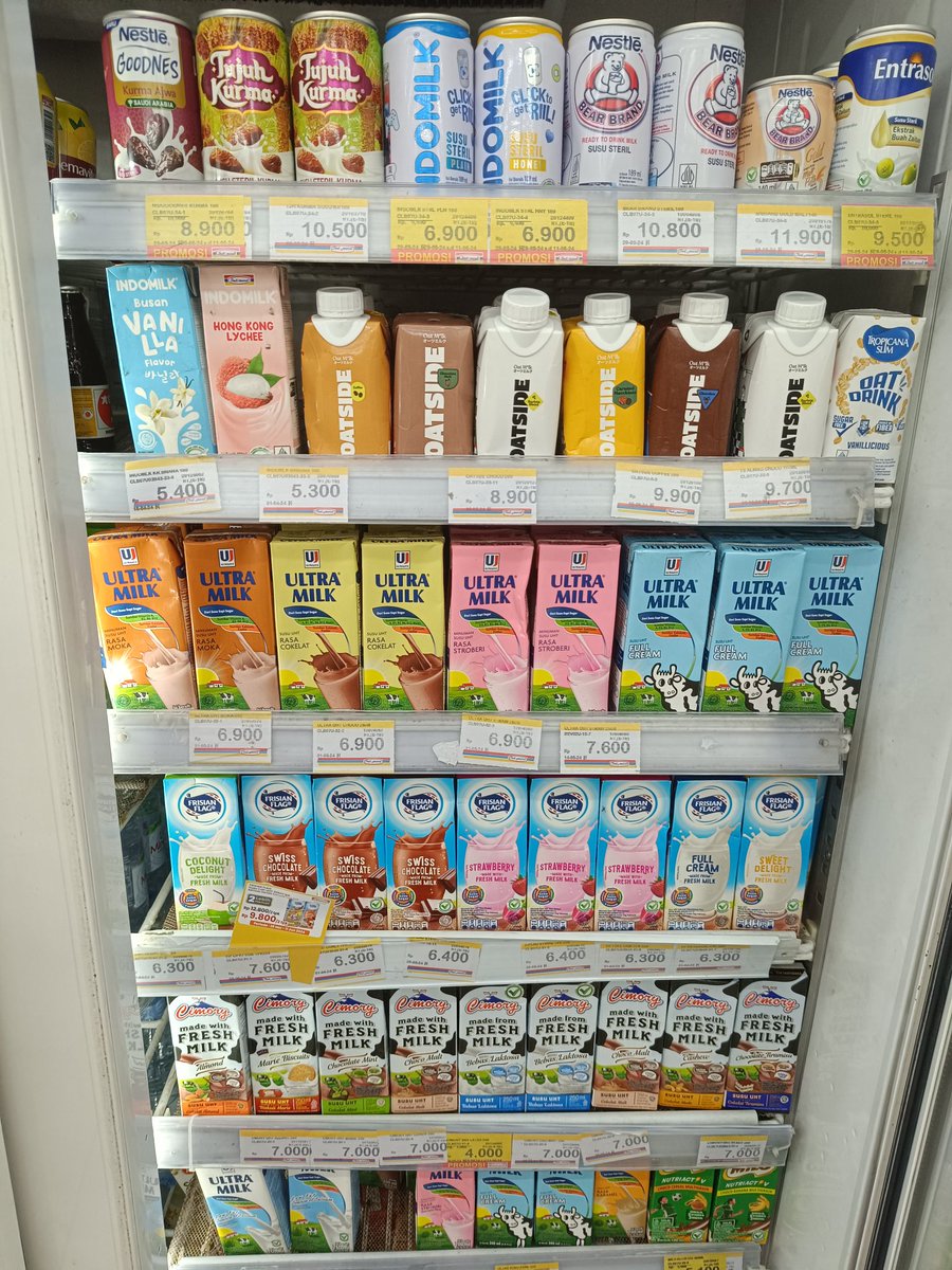 Bantu pilih, enaknya beli susu apa pagi ini? 😁