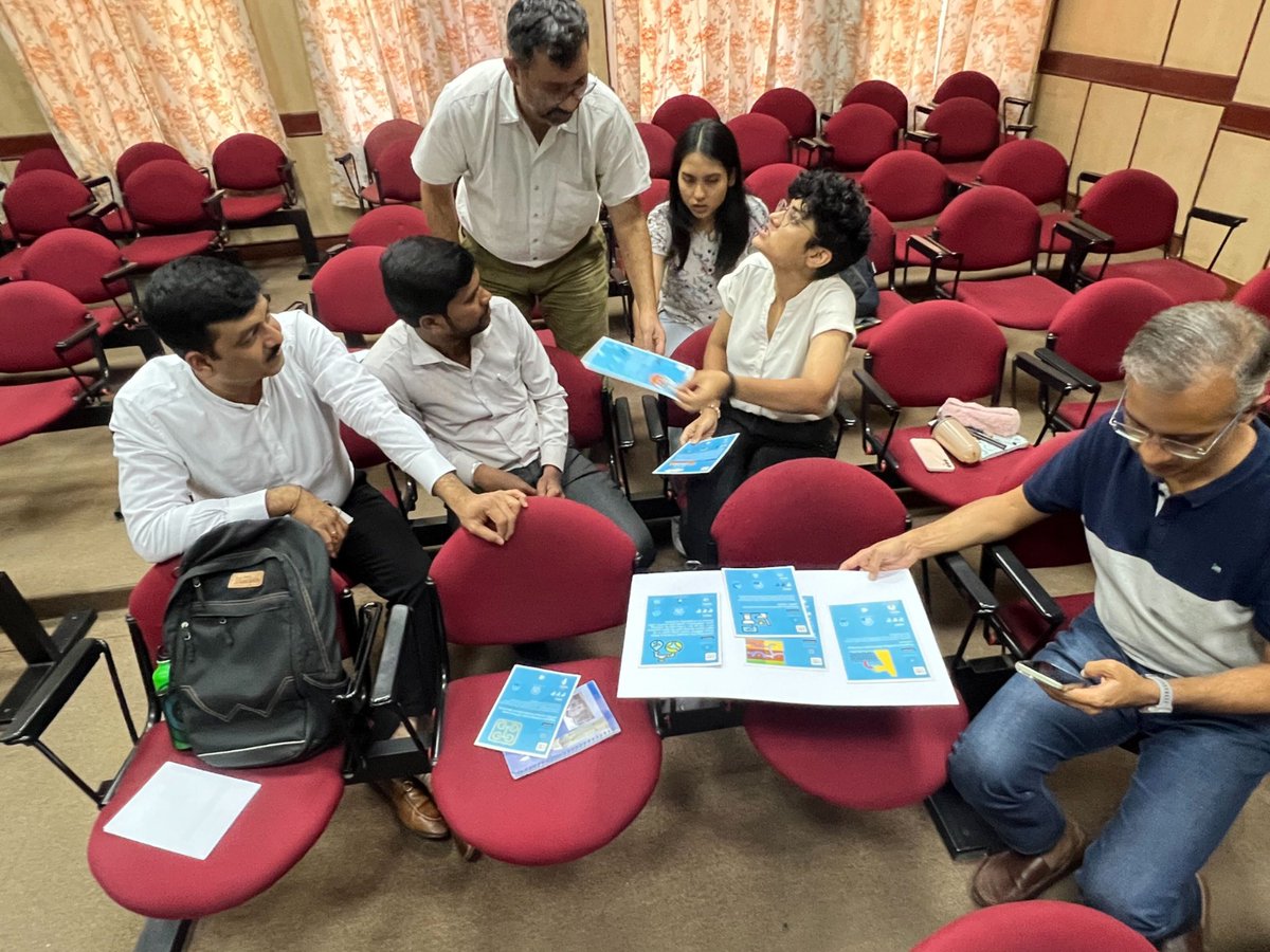 BBMP’s Climate Cell along with @c40cities organised a workshop today to identify high priority actions from the BCAP. Over 35 participants from 15 stakeholder dept. engaged through a card game to simulate real life negotiations and discussions. @BBMPCOMM #bbmp #climatechange