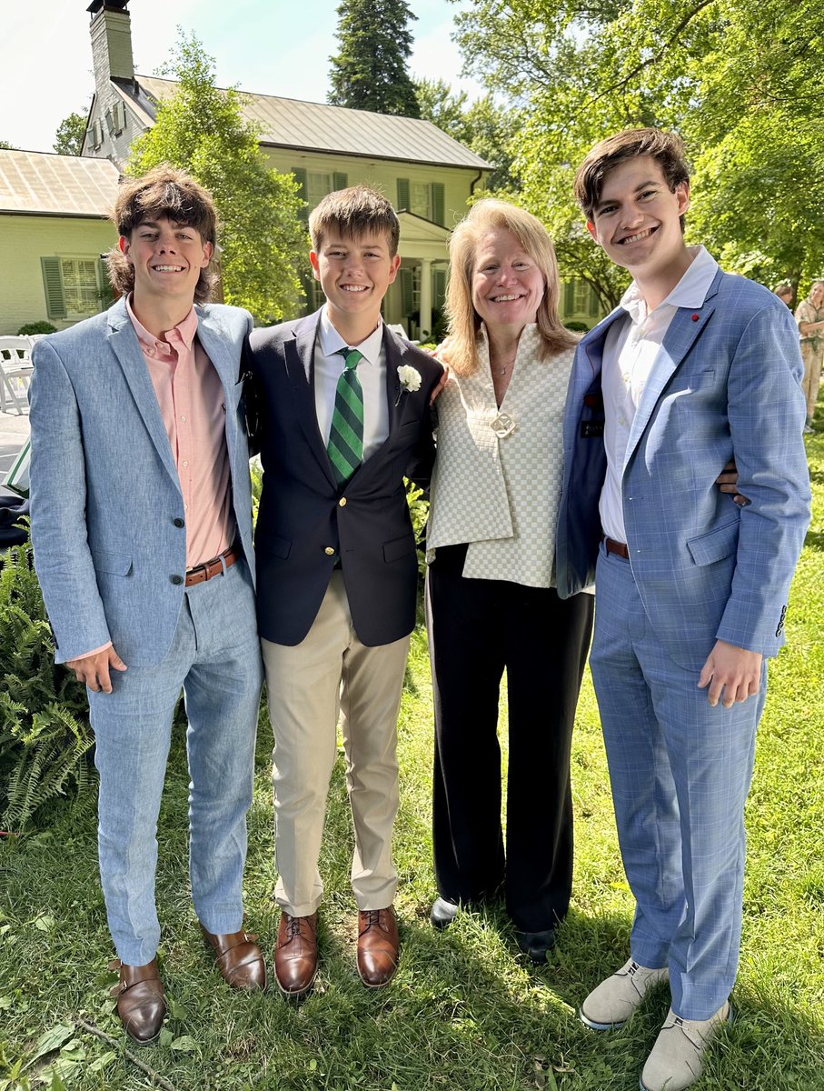 Best part of being in a pre-k to 8th grade school is watching the whole family grow up. I'll miss this one and the other 14 families who had their youngest child graduate from TLS today. Happy summer everyone. I'll miss you all and look forward to everyone coming home in August.