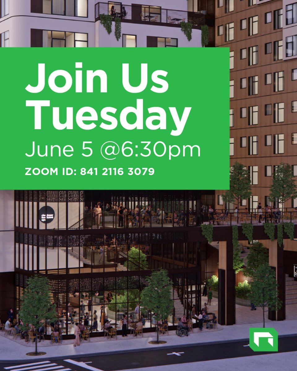 workbenchbuilt's tweet image. Quick Reminder: Clocktower Center Community Meeting Wednesday June 5 @ 6:30pm.
Hear the project presentation, participate in the community survey, and have a chance to ask questions.

us06web.zoom.us/j/84121163079
Dial in: 16694449171
Webinar ID: 841 2116 3079

#events #santacruz
