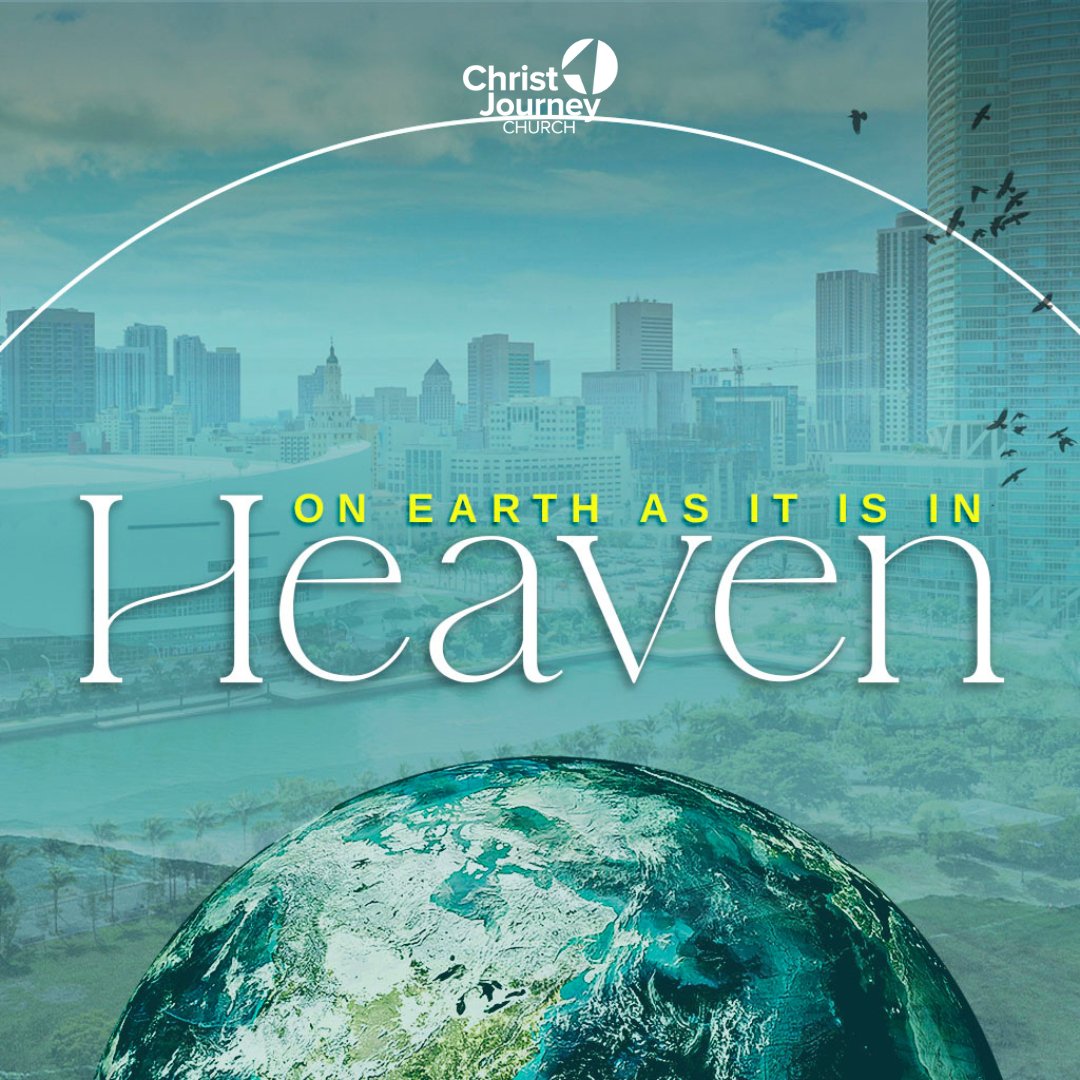 Get ready for our new series: On Earth as It Is in Heaven. Join us as we unpack the Lord's Prayer. See you there!

#ChristJourney #Invite #NewSeries #OnEarthAsItIsInHeaven #JoinUs
