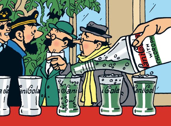 Vibes at the end of a long week 🍻🌇🧡 Can you name this Tintin comic? 

#tintinfan #tintinfans #tintin #sausalitoferry #comicbooks #raretoys #vintagecomics #hergé #toys #sausalitoca #sausalito #tgif #cheers #friyay #friday #weekendvibes #happyhour #tintincomicstrips