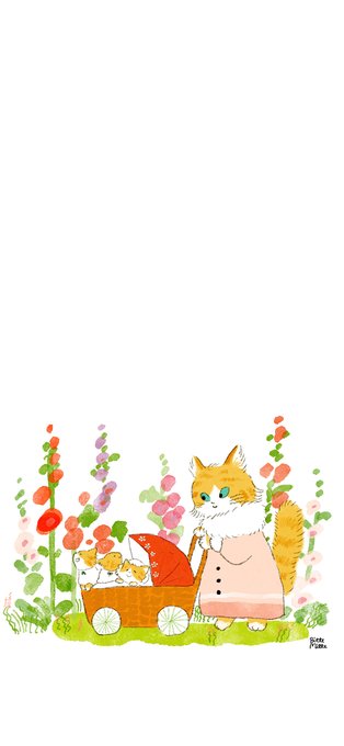 「animal focus flower」 illustration images(Latest)