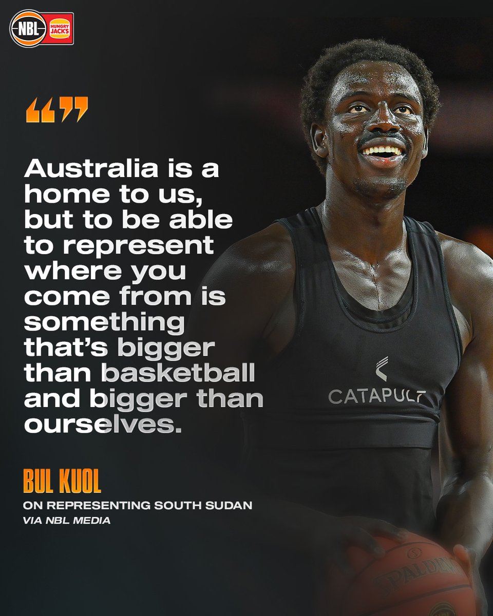 A history-making team ready to shock the world? ⚡️ South Sudan is set to make it's Olympic basketball debut, and Bright Stars Bul Kuol and Jackson Makoi spoke to NBL Media about the incredible journey so far 🇸🇸 Read more: bit.ly/4aJvwti