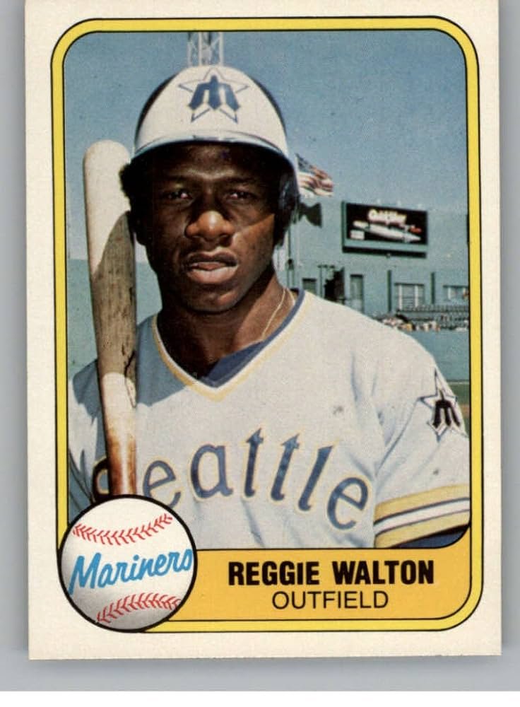 Today's (05/28/2024) random Mariner: Reggie Walton (1980-81).