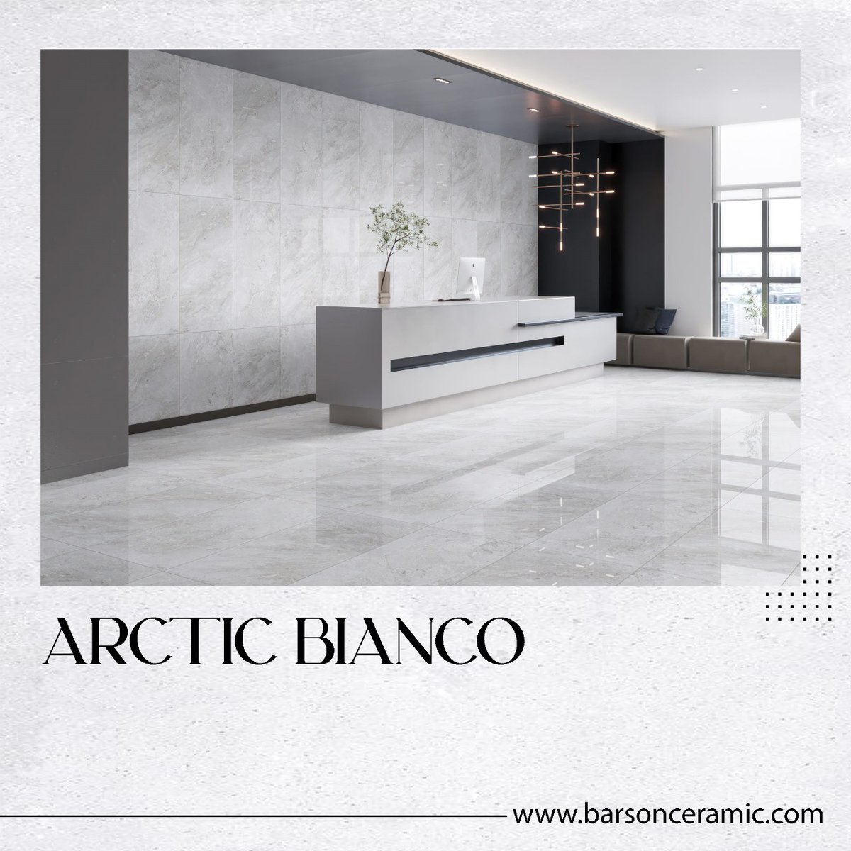 Barsonceramic's tweet image. Transform your spaces with the elegance and sophistication of #barsonceramic 's Arctic Bianco tiles. Ideal for both walls and floors, these tiles bring a clean, modern aesthetic to any room, enhancing its natural light and creating a luxurious atmosphere. 
barsonceramic.com