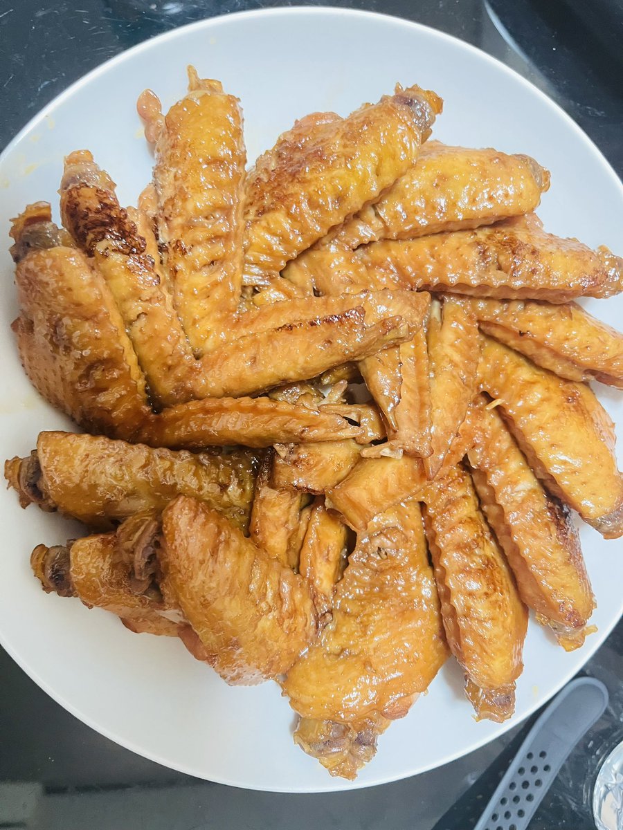 手羽先の煮付け完成(◍ ´꒳` ◍)