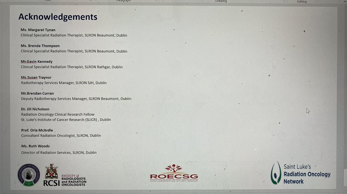 Fantastic day of #learning in #radonc #education at the annual <a href="/roecsg/">ROECSG (Rad Onc Education Collab Study Group)</a> symposium   

Delighted to be able to present our initial experience of setting up dedicated contouring tutorials in #SLRON for our radiation therapists

<a href="/RuthWoods/">Ruth</a> <a href="/hseNCCP/">NCCP</a> @DMHospitalGroup <a href="/charles_gillham/">Charles Gillham MD</a>