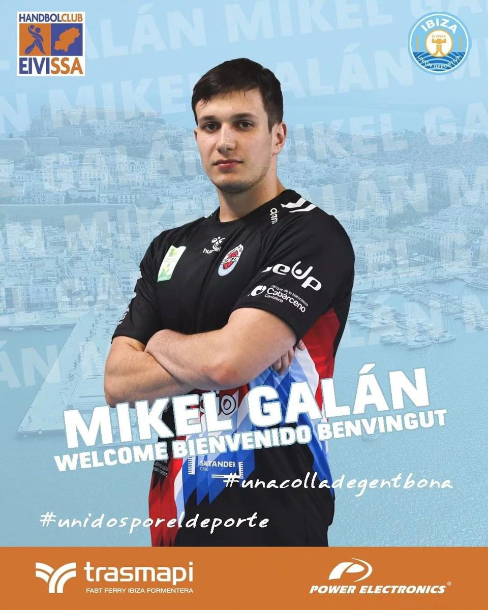 HCEivissa's tweet image. 𝙏𝙍𝘼𝙎𝙈𝘼𝙋𝙄 𝙐𝘿 𝙄𝘽𝙄𝙕𝘼 𝙃𝘾𝙀𝙄𝙑𝙄𝙎𝙎𝘼 𝘼𝙉𝙐𝙉𝘾𝙄𝘼 𝙉𝙐𝙀𝙑𝘼𝙎 𝙄𝙉𝘾𝙊𝙍𝙋𝙊𝙍𝘼𝘾𝙄𝙊𝙉𝙀𝙎 🙌🏽🔝🤾🏽‍♂️Eduardo Ortiz, extremo zurdo proveniente de @ciudadlogronobm 
🤾🏽‍♂️ Mikel Galán, proveniente de @bmSinfin 
❗️BIENVENIDOS❗️#FamiliaNaranja 🟠
#unacolladegentbona
