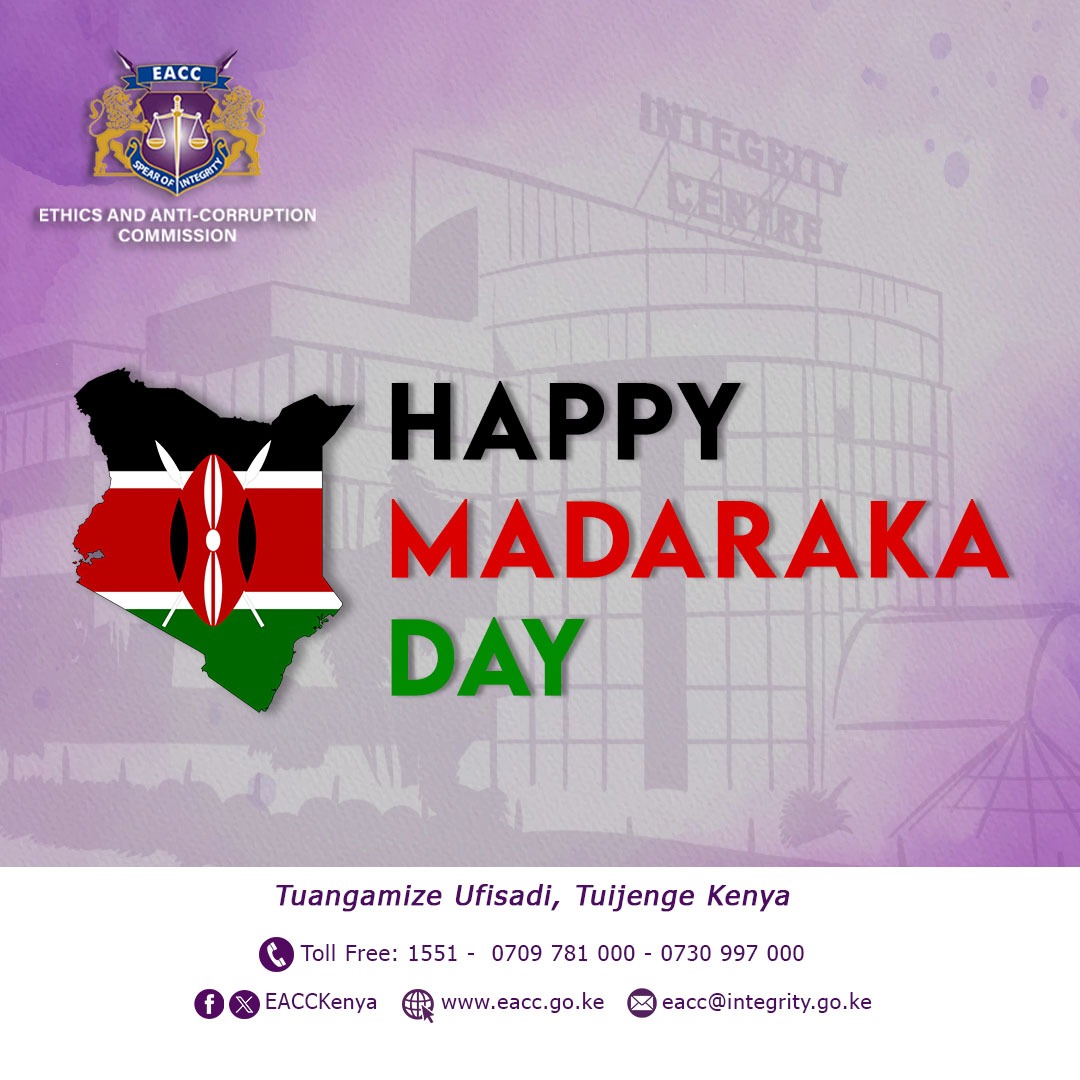 May you experience total and lasting freedom from all shackles of life on this Madaraka day.