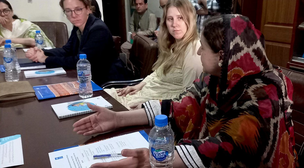 German Embassy delegation visited Aurat Foundation Quetta Office along with staff of <a href="/UNDP_Pakistan/">UNDP Pakistan</a>. Mr. Allauddin Khilji, welcome them. @LegalAidCouncilor WAJIB Project brief about the project activities, Way Forward, Challenges and Lesson Learnt.