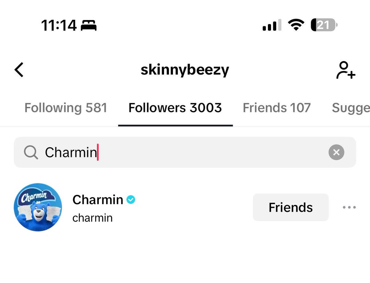 SkinnyBeeezy's tweet photo. Eventful Stream tonight:
I hit over 3k followers on TikTok AND the verified Charmin account on TikTok came through my stream and followed me (and threw some TP jokes in the chat 🤣) 

W stream tonight.

#smallstreamer https://t.co/l7b1NKjkQc
