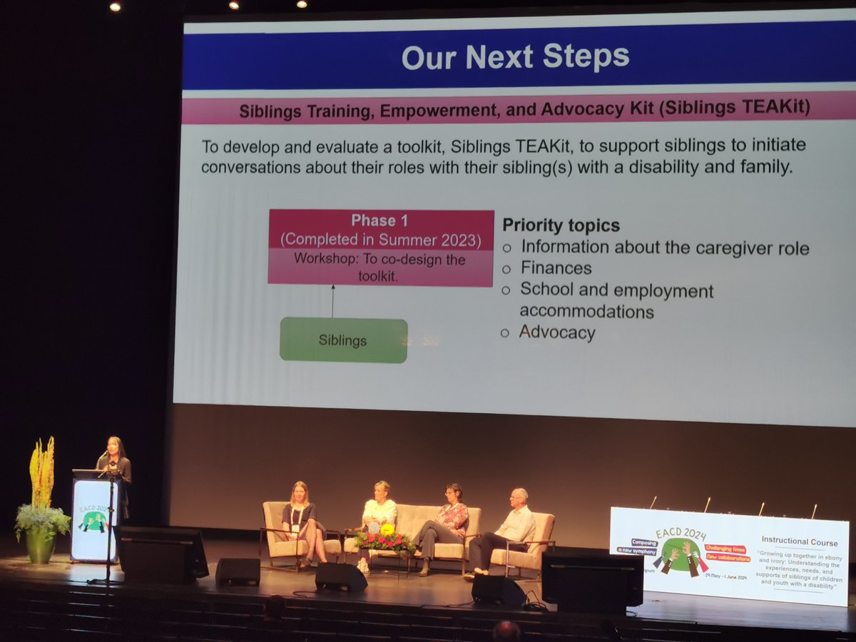 Dr Milena (@martymaraskino) on Twitter photo We need to provide a voice for #siblings of individuals with a #disability and recognize their roles in #familycentredcare @EACD2024 #eacd2024 <a href="/lindaa728/">Linda Nguyen</a> <a href="/Dr_Gorter/">TransitionDoctor</a> @MarjolijnKetela We need to provide a voice for #siblings of individuals with a #disability and recognize their roles in #familycentredcare @EACD2024 #eacd2024 <a href="/lindaa728/">Linda Nguyen</a> <a href="/Dr_Gorter/">TransitionDoctor</a> @MarjolijnKetela