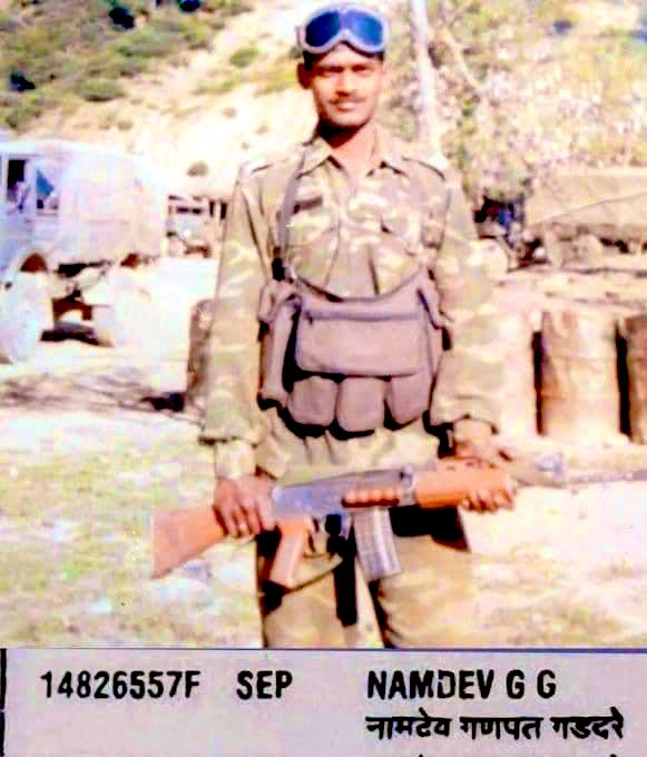 Born on June 1, 1980,
Immortalized in Oct 2002.
At the tender age of 22
He gave his All Protecting us.
Remembering a Braveheart of #IndianArmy 

SEPOY NAMDEO GADADARE 
528 ASC/31 RR 

on his Birth Anniversary today.
#KnowYourHeroes 
#UnsungHeroes