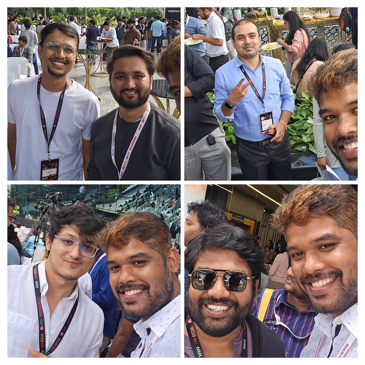 #HydTrailblazin #HydTrailblazinQuest
<a href="/HydTrailblazin/">Hyderabad Trailblazin'</a> 
Selfie with inspirational leaders