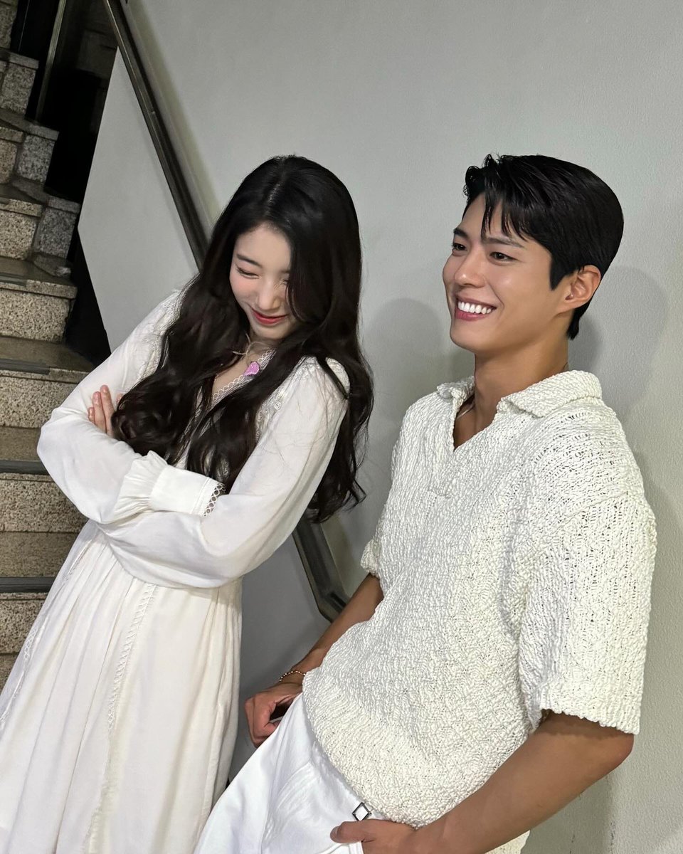 Park Bogum and Bae Suzy in new photos together.