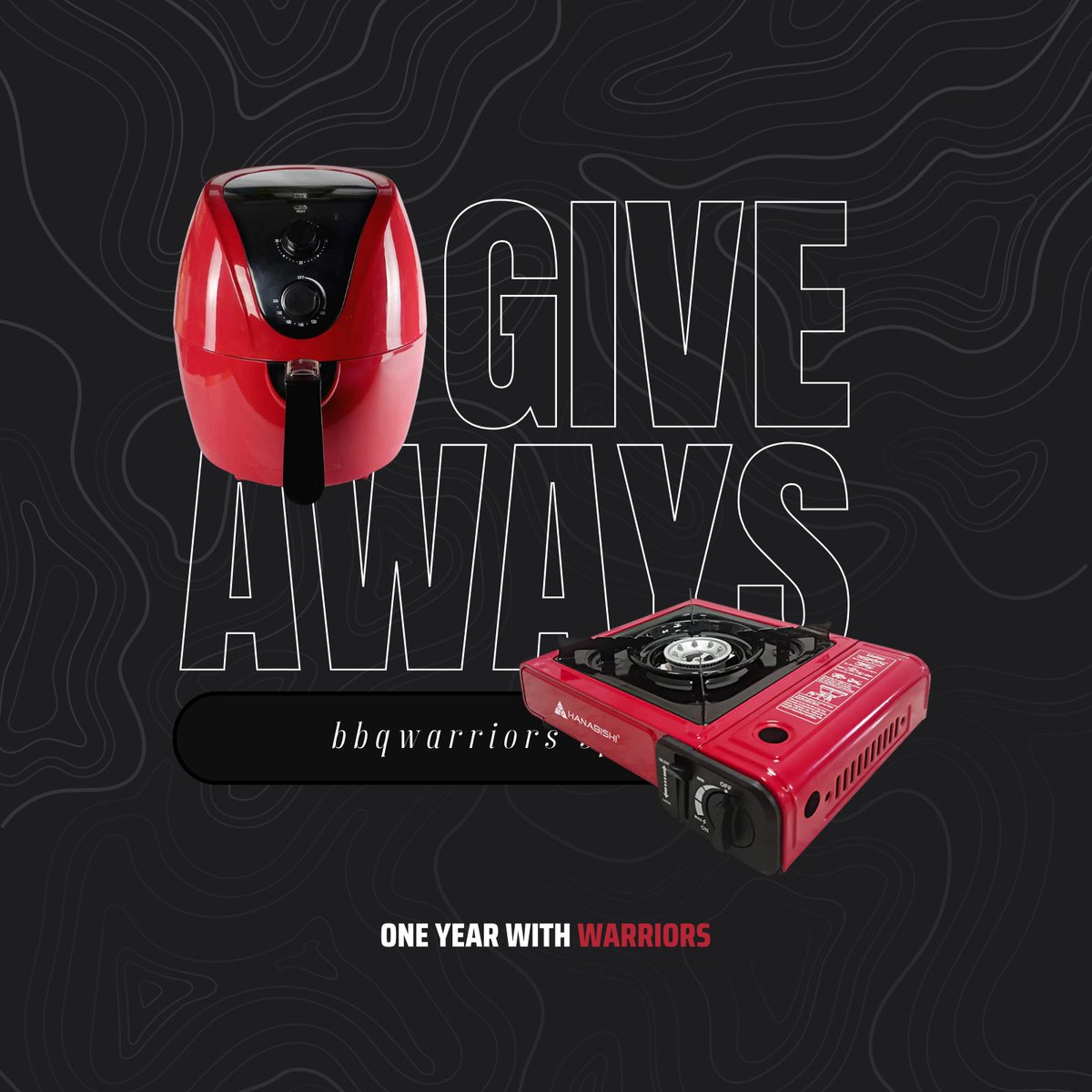 bbqwarriors's tweet image. We've prepared some games for the space later and siyempre pag may games, di mawawala ang prizes!

While our Ninang's @MyHanabishi generosity is unmatched, we also want to return the favor. Four lucky winners will bring home Hanabishi appliances and a Get Right shirt later.