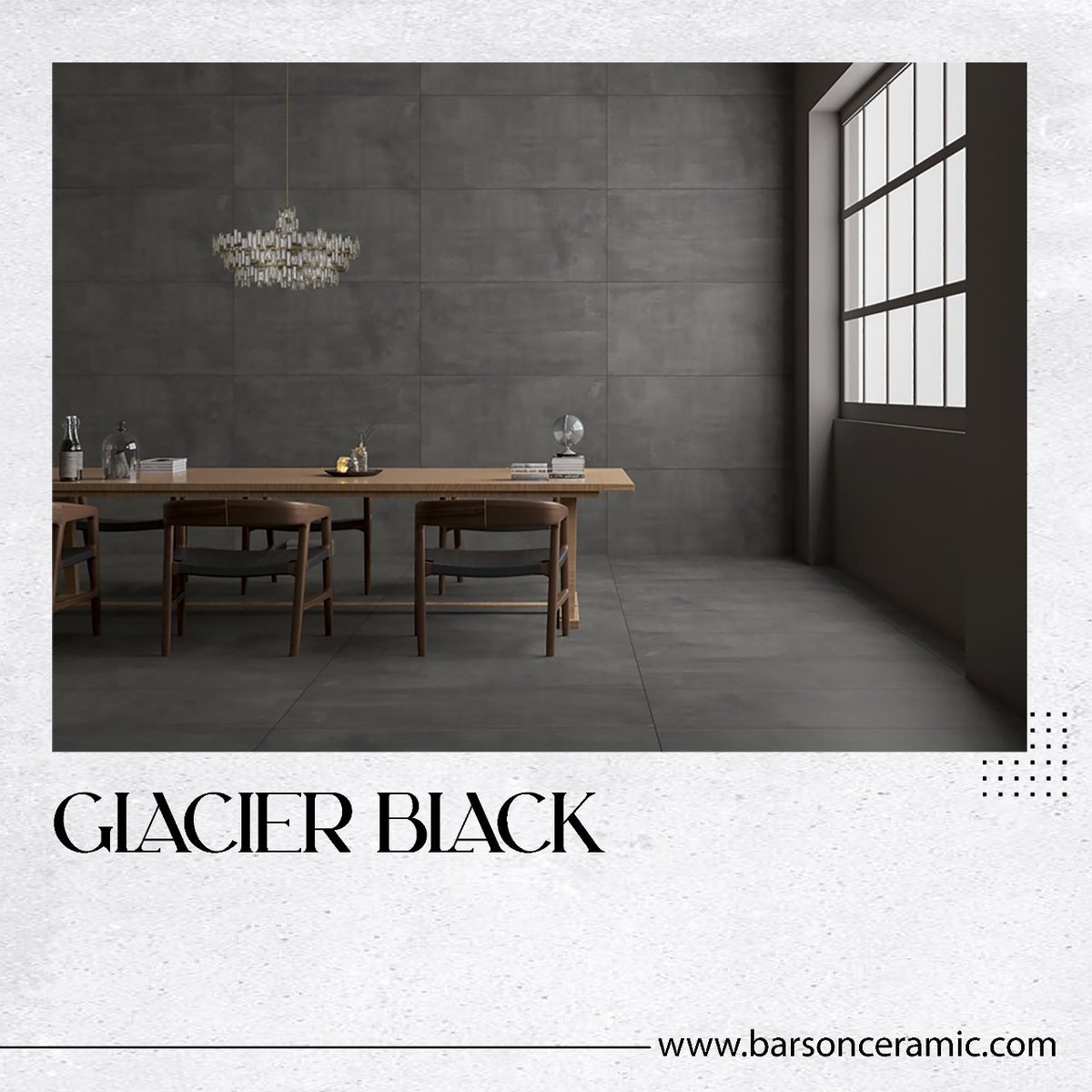 Barsonceramic's tweet image. Looking for stylish large tiles for your space ???? Check out these matt surfaced black tile from hashtag#barsonceramic. The dark black color gives a classy, trendy vibe. Perfect for floors or walls to upgrade your space. 
barsonceramic.com
