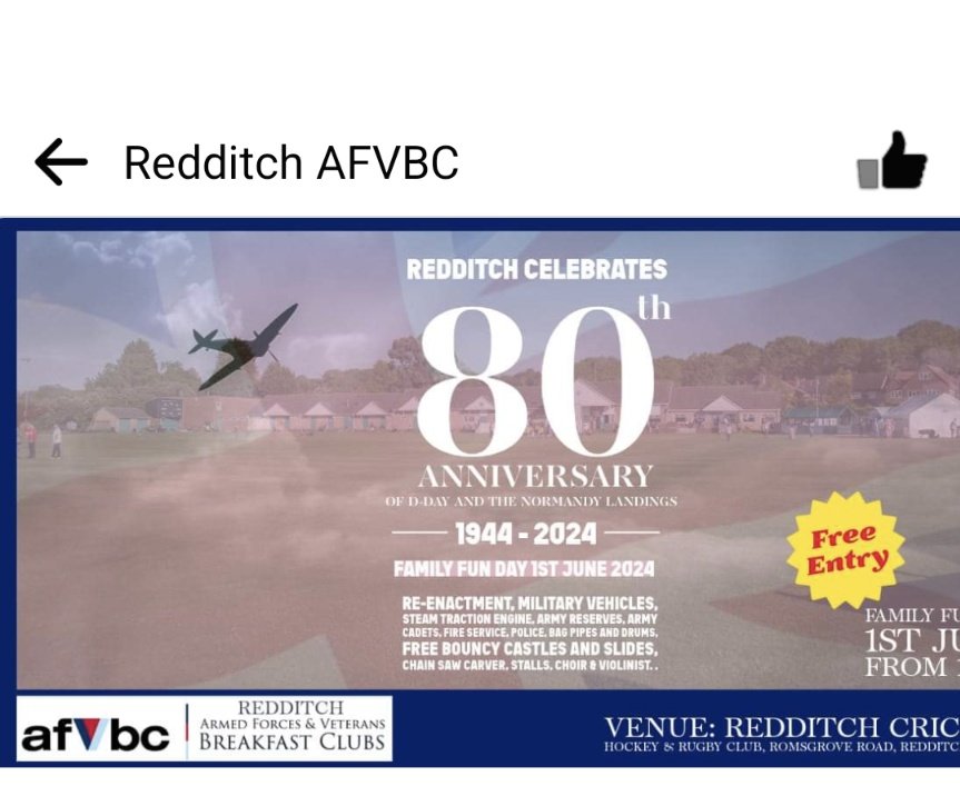 We are at this wonderful FREE event today, Spreading the work about men's mental health.
 Pleased to be able to celebrate the people from this horrific event. #redditch #dday