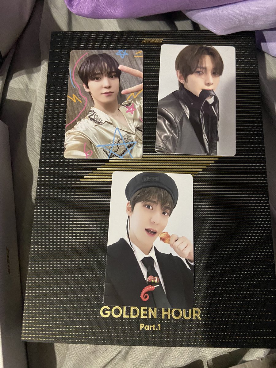 WTT ATEEZ Golden Hour: Pt. 1 Photocard/PCs

HAVE: 

Doodle (Barnes) Yunho
Bite (Target) Yeosang
Mukbang (PopUp Hello82) Yunho 

WANT: Mingi Equivalents

please dm :)