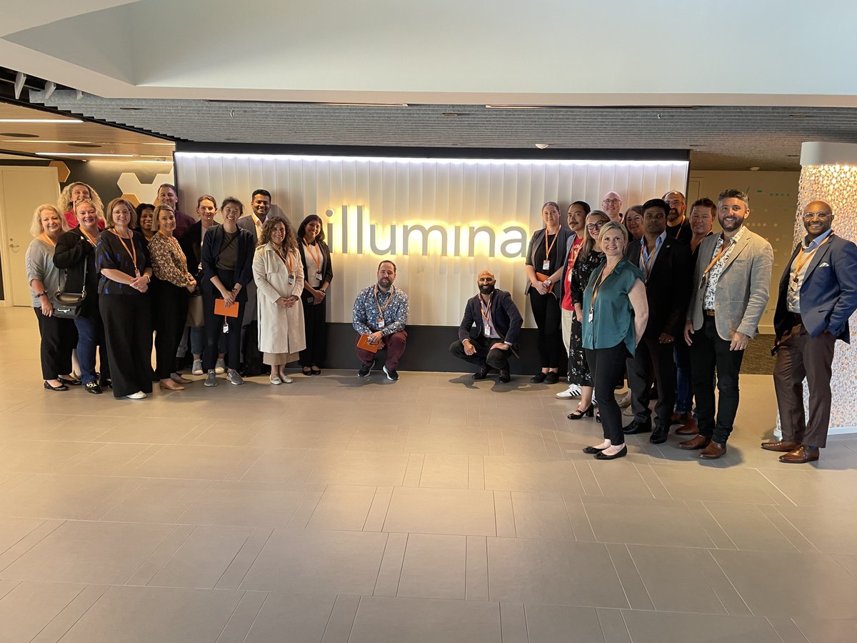 MTPConnect_AUS's tweet image. Stop 2 for @MTPConnect_AUS #BIObus visit program was at @illumina to tour their impressive genomics R&amp;amp;D &amp;amp; flow cell manufacturing capabilities for genome sequencing technologies. Thanks to @DrEmmaBall and Tom Berkovits for hosting our Australian biotech delegation. 🇦🇺🧬#BIO2024