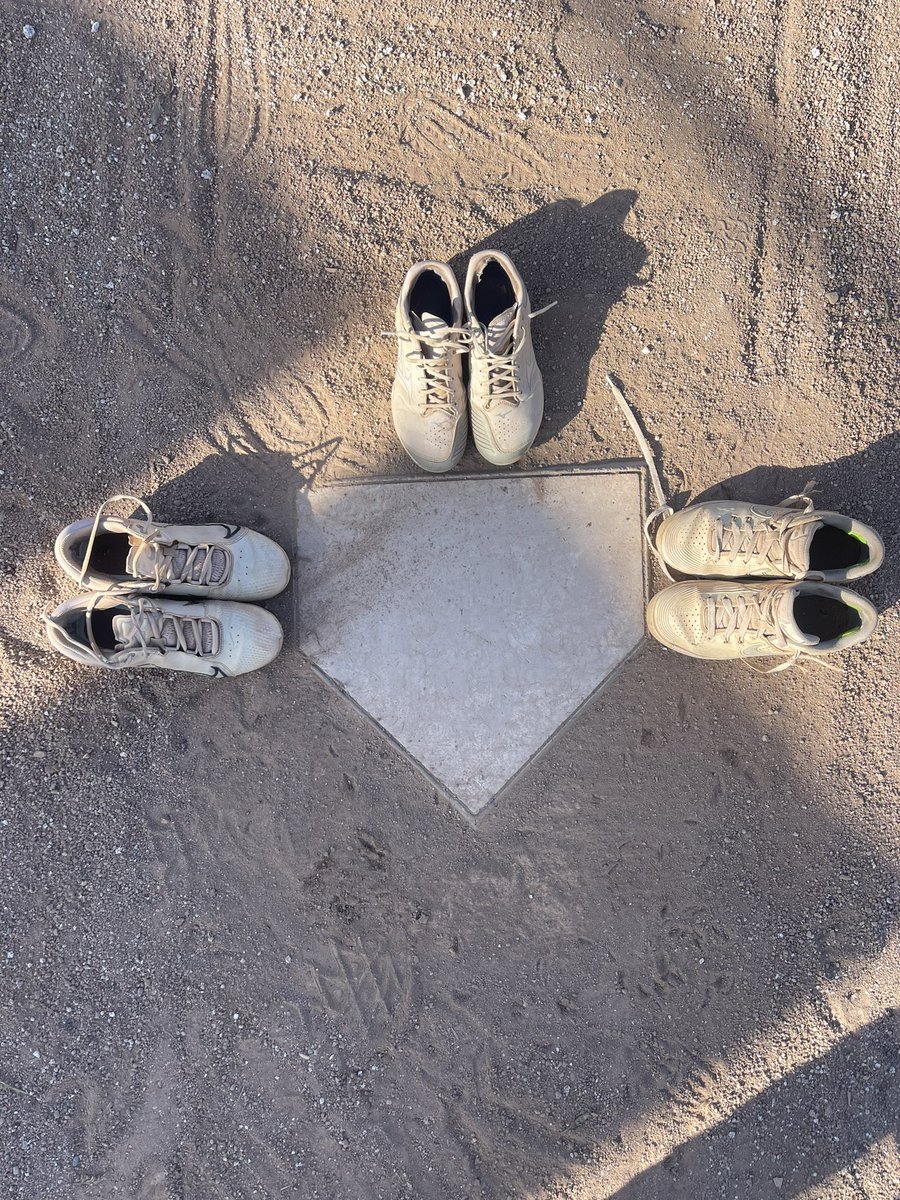 wlwsoftball's tweet photo. Tonight was potentially our last practice so our seniors had their cleats removed by their teammates and were escorted off the field. Districts tomorrow. Go Warriors! 💙🥎🩶🥎 F.E.P.W.E. #wlwsoftball #warriorssoftball #wlwathletics #wlwseniors https://t.co/8jjASFWe3K