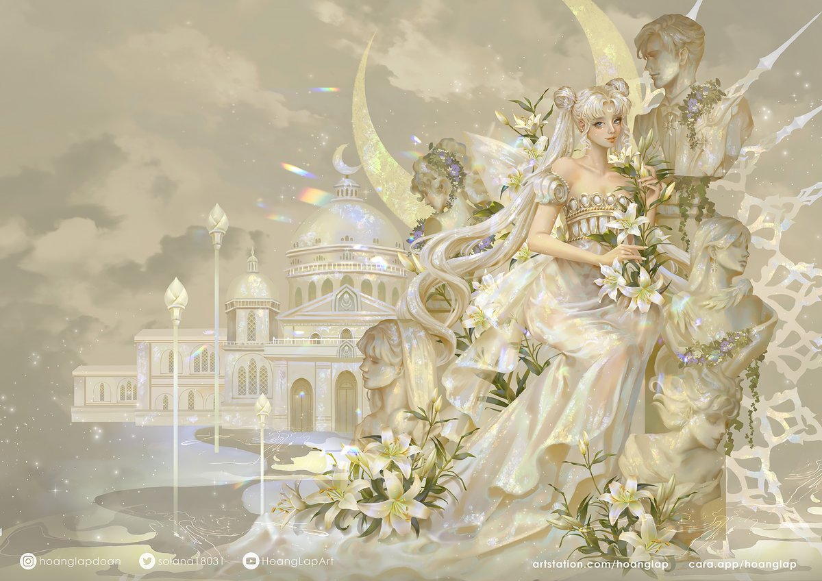 Sailormoon fanart - neo queen serenity <3
basically just me and my lily fetish #SailorMoon  #neoqueenserenity