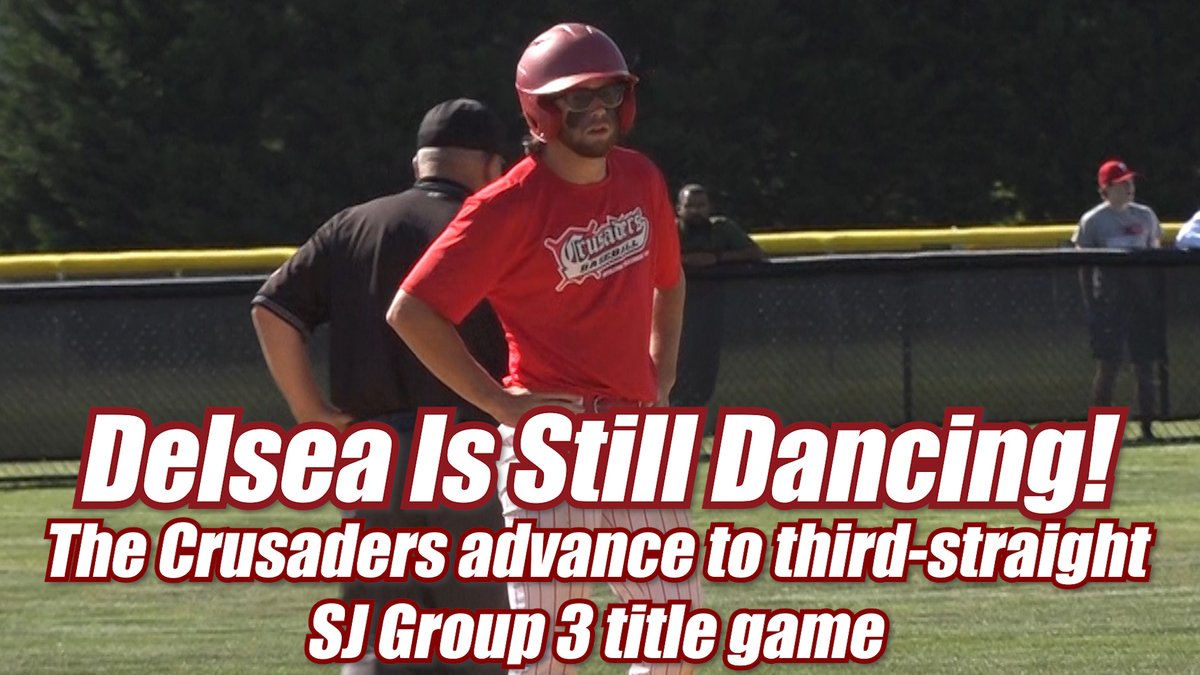Delsea avenged its loss to Cherry Hill West in the Diamond Classic final to punch a ticket to its third-straight SJ Group 3 title game. Zach Maxwell's late-game heroics helped the Crusaders take round two with West.

Watch the FULL highlights + reaction from Delsea's 5-4 win