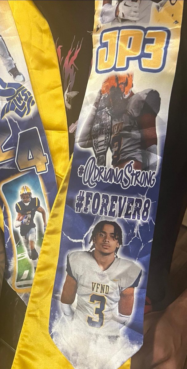 _AdrianaStrong's tweet photo. Congratulations Jayden!! Your strength and determination brought you to this moment. You prevailed with a Capital P through it all. #JP Keep pushing forward, for your resilience knows no bounds. We are so proud of you!! 
Adriana BIG Brother 🤗

#Classof2024 🎓🫶💙💛 https://t.co/isqZduPqPs