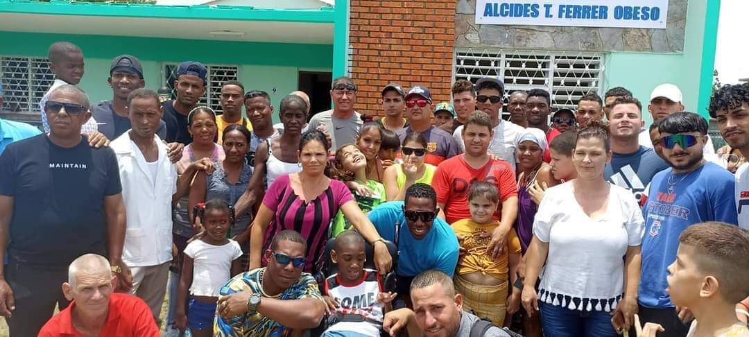 Victoria de los Vegueros pinareños , hoy junto a los niños del Centro Psicopedagógico Pinar del Río celebraron por adelantado el día de la infancia. #GenteQueSuma #PinarXNuevasVictorias